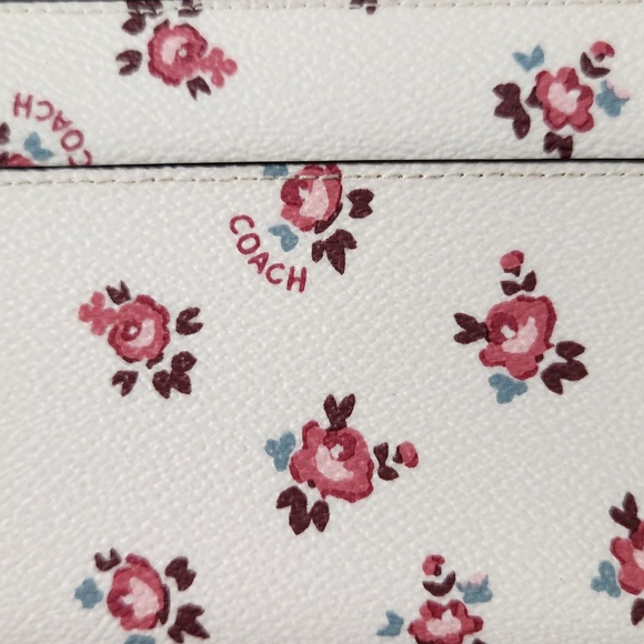 COACH Wallet (Floral & Cream) - Picture 3 of 7